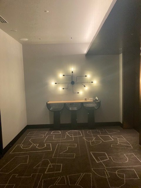 ２２階エレベーターホールの装飾